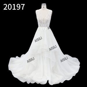 Illusion Back Sweep Mermaid Dress