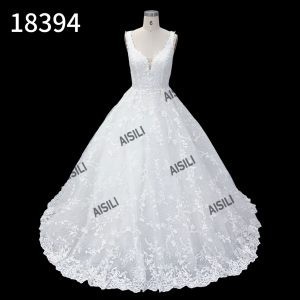 Small Trailing Sexy Elegant Wedding Dress