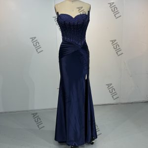 Rhinestone Elegant Women Prom Dresses